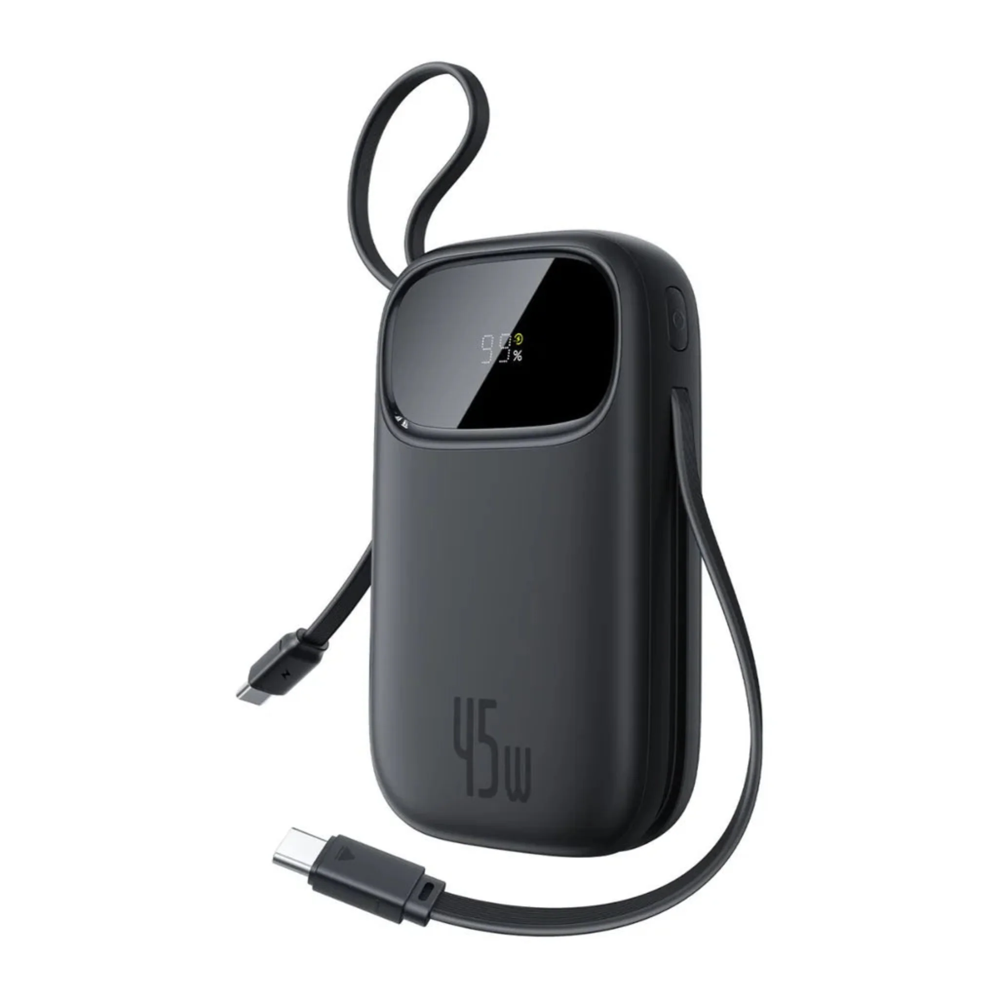Baseus Enerfill FC31 Qpow 3 Digital Display Power Bank with USB-C and iPhone Cables 20000mAh 45W