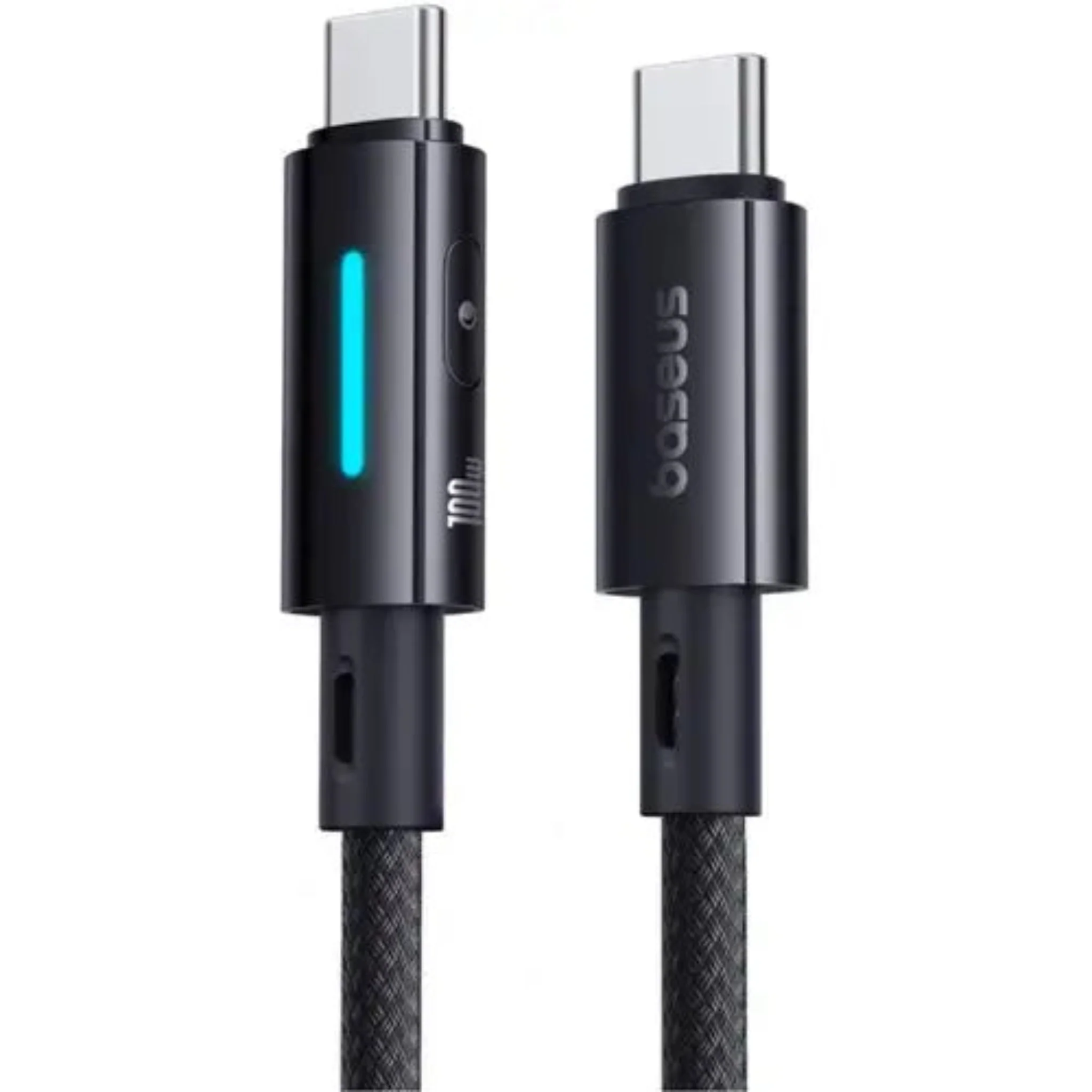 Baseus Fast Charging USB-C to USB-C Data Cable - 100W (1M / 2M) Cosmic Black