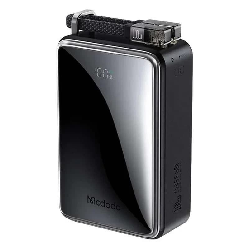 Mcdodo 25,000 maH 100W Ultra Mini Power Bank with Builtin 100W USB-C Cable MC-0561