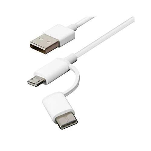 Xiaomi 2 in 1 USB Cable Micro USB to Type C 100CM