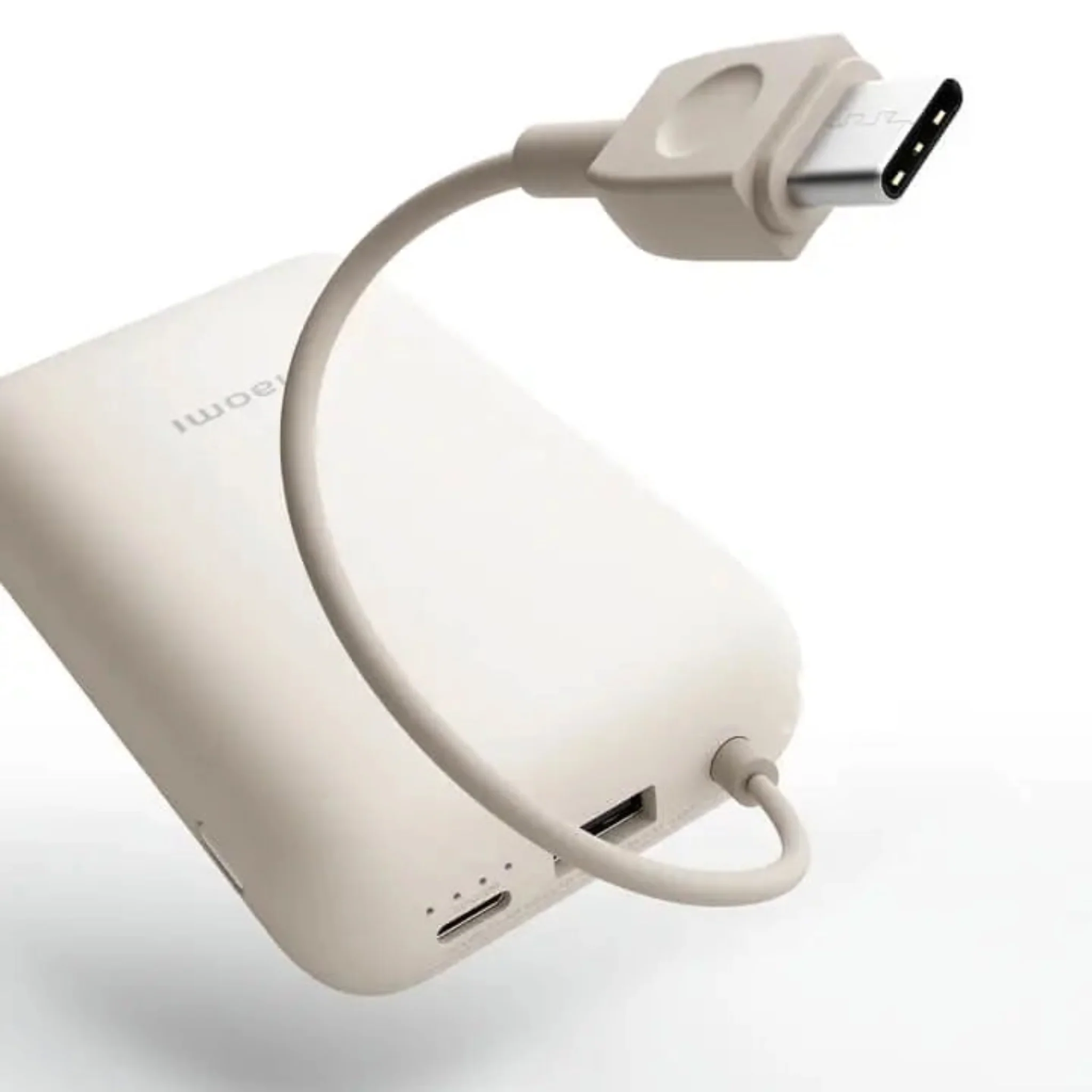 Xiaomi 10000mAh Power Bank with Integrated Cable - Affordable Charging Solution in Pakistan